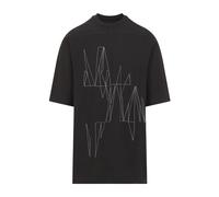 Moncler - Jumbo SS T-Shirt - Homme - Tops - Noir - Taille: L
