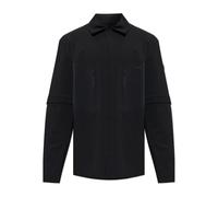 Moncler - Logo 2-in-1 Shirt Jacket - Homme - Chemises - Noir - Taille: XL