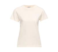 Moncler - Logo Cotton T-Shirt - Femme - Tops - Blanc - Taille: 36 FR
