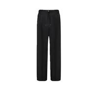 Moncler - Logo Formal Pants - Femme - Pantalons - Noir - Taille: 40 FR