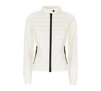Moncler - Logo Motif Cardigan - Femme - Vestes - Blanc - Taille: 40 FR