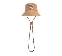 Moncler - Logo Patch Hat - Femme - Accessoires - Brun - Taille: S