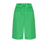 Moncler - Logo Print Shorts - Homme - Shorts - Vert - Taille: M