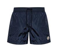 Moncler - Logo Swim Shorts - Homme - Maillots de bain - Bleu - Taille: L