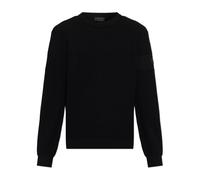 Moncler - Logo Wool Sweater - Homme - Pulls - Noir - Taille: M