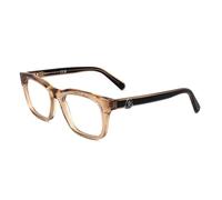 MONCLER Lunettes de Vue ML5182 Shiny light brown 51/19/145 Homme