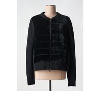 moncler manteaux femme de couleur noir 38