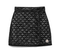Moncler - Mini-jupe matelassée - Femme - Jupes - Noir - Taille: 36 FR