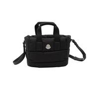 Moncler - Mini Sac Cabas Caradoc - Femme - Sacs - Noir - Taille: ONE Size