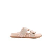 Moncler - Mon Summer Nappa Leather Slides - Femme - Chaussures - Rose - Taille: 38 EU