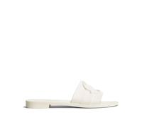 Moncler - Mon Tongs - Femme - Chaussures - Blanc - Taille: 38 EU