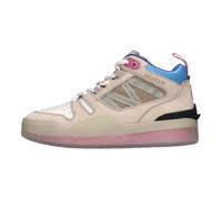 Moncler - Baskets en Cuir Nubuck Réfléchissant - Femme - Chaussures - Multicolore - Taille: 37 EU