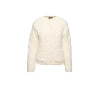 Moncler - Moncler Grenoble wool Patterned Cardigan White" - Femme - Pulls - Blanc - Taille: 42 FR