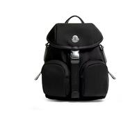 Moncler - Mini Logo Backpack - Femme - Sacs - Noir - Taille: ONE Size