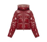 Moncler - Doudoune courte Niveole - Femme - Vestes - Rouge - Taille: 42 FR