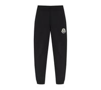 Moncler - Pantalon de jogging avec patch - Homme - Pantalons - Noir - Taille: L