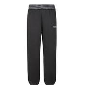 Moncler - Pantalon de jogging en coton avec logo - Femme - Pantalons - Noir - Taille: 38 FR