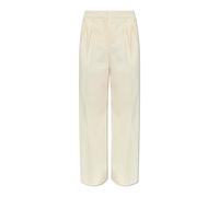 Moncler - Pantalon Droit - Femme - Pantalons - Beige - Taille: 34 FR
