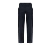 Moncler - Pantalon en mélange de coton technique - Homme - Pantalons - Bleu - Taille: XL