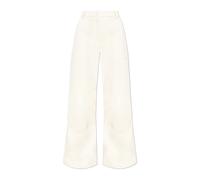 Moncler - Pantalon large - Femme - Pantalons - Beige - Taille: 36 FR