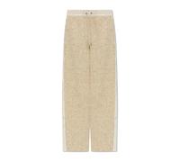 Moncler - Pantalon large - Femme - Pantalons - Beige - Taille: 38 FR