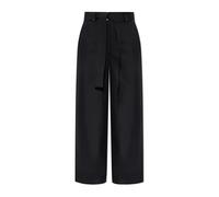 Moncler - Pantalon large - Femme - Pantalons - Noir - Taille: 34 FR
