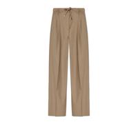 Moncler - Pantalon plissé - Femme - Pantalons - Beige - Taille: 40 FR