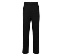 Moncler - Pantalon Tailleur en Flanelle de Laine - Homme - Pantalons - Noir - Taille: L