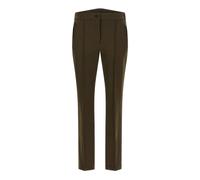 Moncler - Pantalon Technique en Sergé - Femme - Pantalons - Vert - Taille: 36 FR