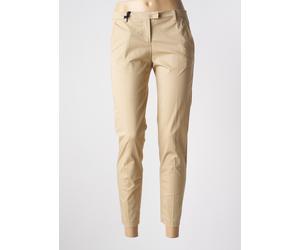 moncler pantalons femme de couleur beige 36