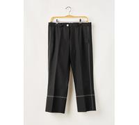 moncler pantalons femme de couleur noir