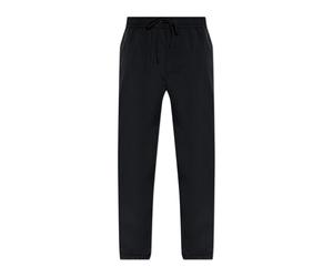 Moncler - Pantalons With Logo Patch - Homme - Pantalons - Noir - Taille: XL