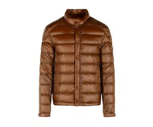 Moncler - Piumino leggero Selves - Homme - Vestes - Brun - Taille: 2XL