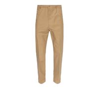 Moncler - Pleated Pantalons - Homme - Pantalons - Beige - Taille: XL
