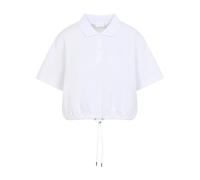 Moncler - Polo à Manches Courtes - Femme - Tops - Blanc - Taille: 42 FR