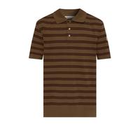 Moncler - Polo avec Écusson Logo - Homme - Tops - Brun - Taille: S