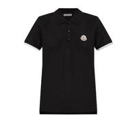Moncler - Polo avec logo - Femme - Tops - Noir - Taille: 40 FR
