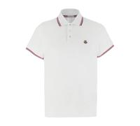 Moncler - Polo Classique pour Homme - Homme - Tops - Blanc - Taille: S