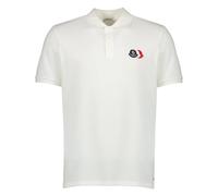 Moncler - Polo avec écusson logo - Homme - Tops - Blanc - Taille: L