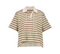 Moncler - Polo Court avec Logo - Femme - Tops - Beige - Taille: 38 FR