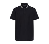 Moncler - Polo en piqué de coton avec écusson logo - Homme - Tops - Noir - Taille: M