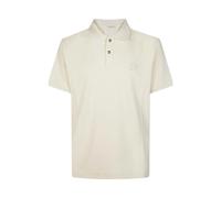 Moncler - Polo en Piqué de Coton - Homme - Tops - Beige - Taille: L