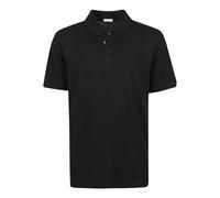 Moncler - Polo Manches Courtes avec Logo - Homme - Tops - Noir - Taille: L