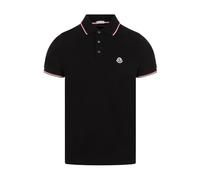 Moncler - Polo T-Shirt Noir - Homme - Tops - Noir - Taille: S
