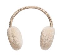 Moncler - Protège-oreilles Teddy - Femme - Accessoires - Blanc - Taille: ONE Size