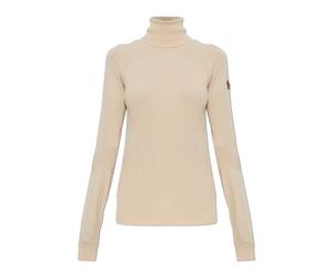 Moncler - Pull à col roulé Apres-Ski Grenoble - Femme - Pulls - Beige - Taille: 36 FR
