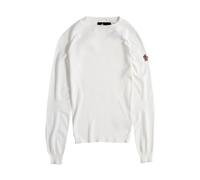 Moncler - Pull en maille côtelée - Femme - Pulls - Beige - Taille: 38 FR