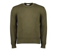 Moncler - Pull en maille kaki - Homme - Pulls - Vert - Taille: S