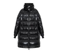 Moncler - Rochelairs Long Down Jacket - Femme - Manteaux - Noir - Taille: 38 FR