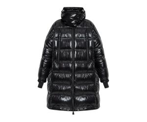 Moncler - Rochelairs Long Down Jacket - Femme - Manteaux - Noir - Taille: 38 FR